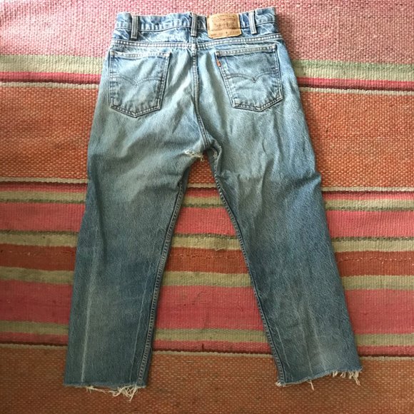 VINTAGE Levi's 100% Cotton Denim - Picture 2 of 5